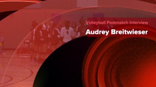 Postmatch Interview: Audrey Breitwieser (Volleyball vs. UCSC - 8/29/14)