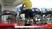 Men's Health Terrible 10 NFL Treadmill Sprint Workout Darren Sproles
