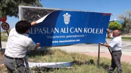 Burdur'da Mühürlenen Özel Okul Hazineye Devredildi