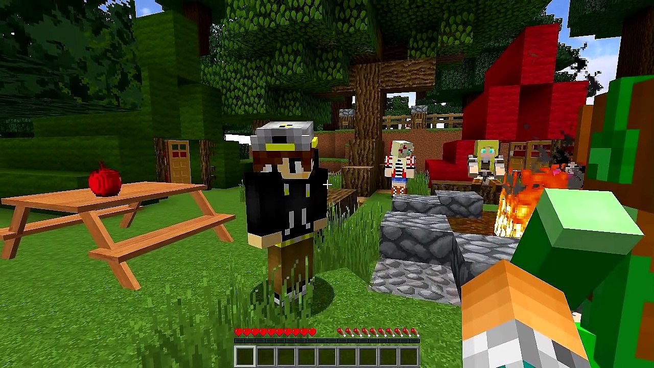 Minecraft  Namorada Perfeita #06 - ACAMPAMENTO DA ESCOLA !!