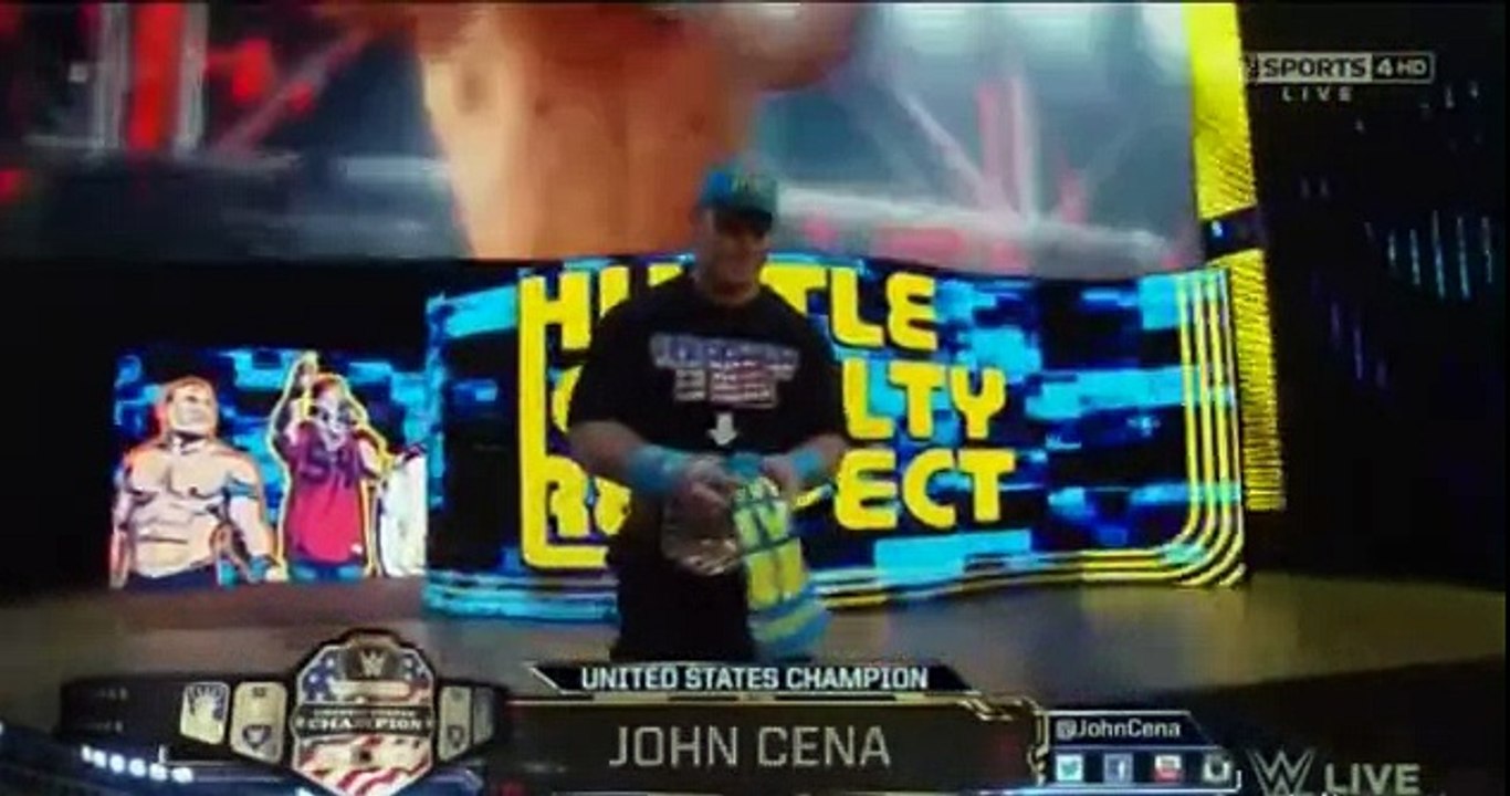 John Cena Addresses "John Cena Sucks!" Chants After WRESTLEMANIA 31 on WWE RAW 3/30/15 HD