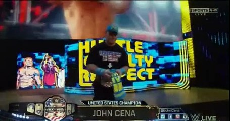 John Cena Addresses "John Cena Sucks!" Chants After WRESTLEMANIA 31 on WWE RAW 3/30/15 HD