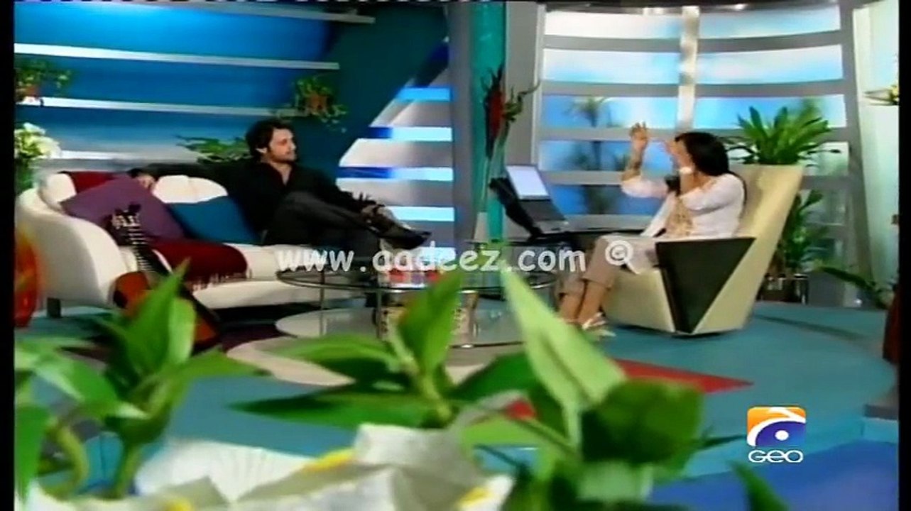 Atif Aslam - Nadia Khan Show Part 2 www.aadeez.com