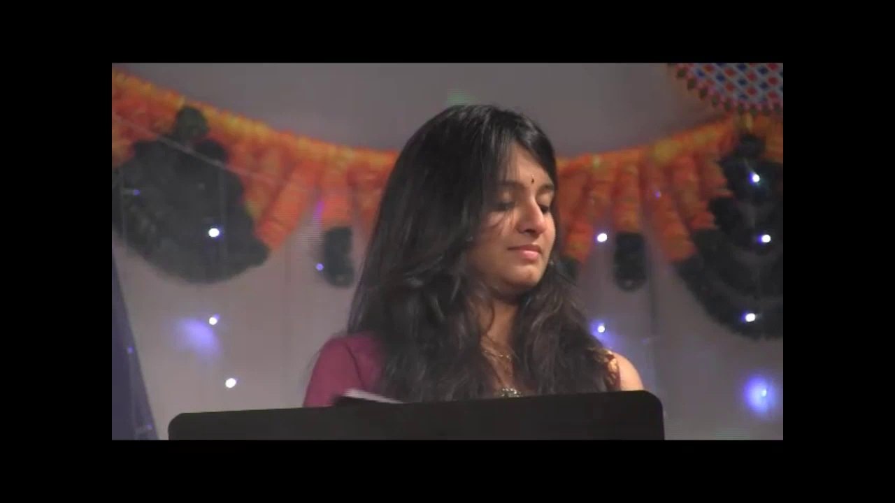 VIDYARANYA KANNADA KUTA CELEBRATES UGADI 2016: SANGEETHA RASA MANJARI:  RITHISHA