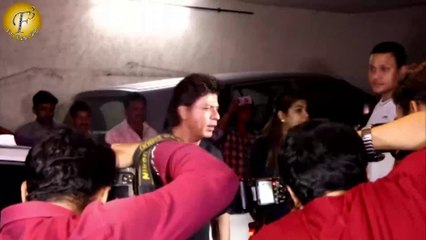 KING KHAN ATTEND ON SPECIAL SCREENING OF FILM MADARI