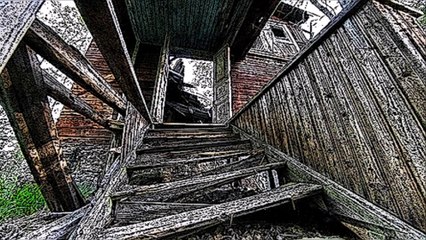 Broken Wooden Stairs Sound Effect