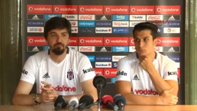 Tolga Zengin ve Necip Uysal, Beşiktaş'ın Avusturya Kampında Basın Toplantısı Düzenledi