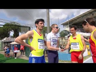 Men's 100 m T11 | semi2 | 2016 IPC Athletics European Championships Grosseto