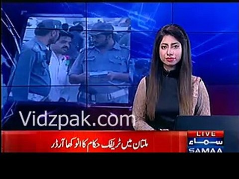 Multan Traffic Police orders traffic warden to do atleast 30 challans per day or to face suspension