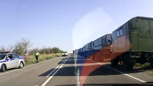 Оккупация: Два человека погибли в крымском ДТП с участием БТР 23.07.2016