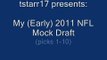 2011 NFL Mock Draft (Picks 1-10)