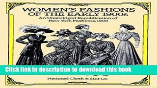 Read Women s Fashions of the Early 1900s: An Unabridged Republication of 