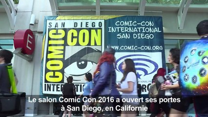 Luc Besson présente "Valérian" au Comic Con de San Diego