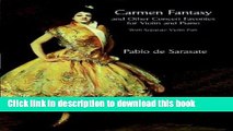 Read Carmen Fantasy and Other Concert Favorites for Violin and Piano: With Separate Violin Part