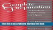 Read Complete Preparation: A Guide to Auditioning for Opera Ebook Free