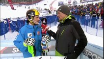 Slalom Wengen 2016 Ausfall Interview mit Marcel Hirscher 17/1/2016