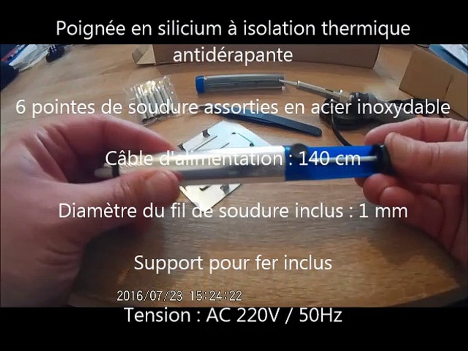Kit fer à souder électrique 60W - VicTsing