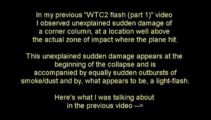 911 : Flashes of light in WTC2 South Tower. (part 2.)