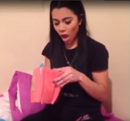 Girl finds something shocking