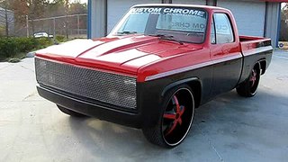 1984 Chevy C10 LOWERED ON 26'S