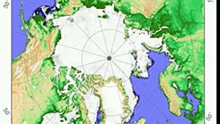 Animation of Arctic sea ice concentration