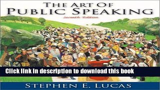 Download THE ART OF PUBLIC SPEAKING--SEVENTH EDITION PDF Online