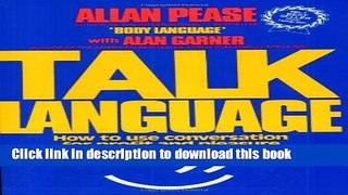 Read Talk Language: How to Use Conversation for Profit and Pleasure E-Book Free