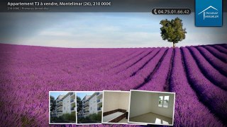 Appartement T3 à vendre, Montelimar (26), 210 000€