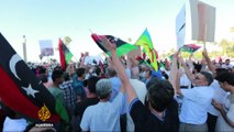 Libyans wage more protests against French military intervention