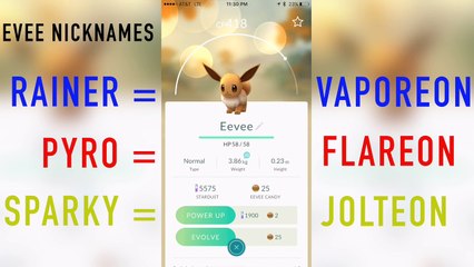 MAKE EEVEEE EVOLVE INTO WHAT YOU WANT IT TO, EVEE EVOLUTION EASTER EGG _LETS PLAY POKEMON GO PART 18