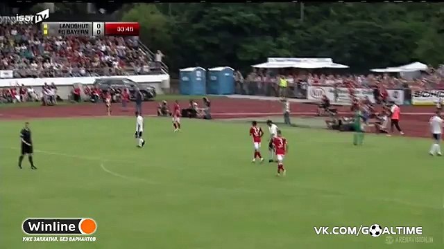 Franck Ribéry Goal HD - Landshut vs FC Bayern München 0-1 - Friendly 23.07.2016