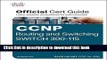Read CCNP Routing and Switching SWITCH 300-115 Official Cert Guide  Ebook Free