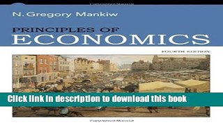 Read Books Principles of Economics, 4th Edition (Student Edition) ebook textbooks