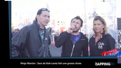 Ninja Warrior : Sara de Koh-Lanta fait une grosse chute en début de parcours (Vidéo)