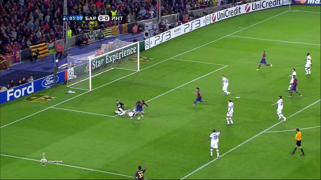 اهداف مباراة برشلونة و انتر ميلان 1-0 اياب نصف نهائي دوري الابطال