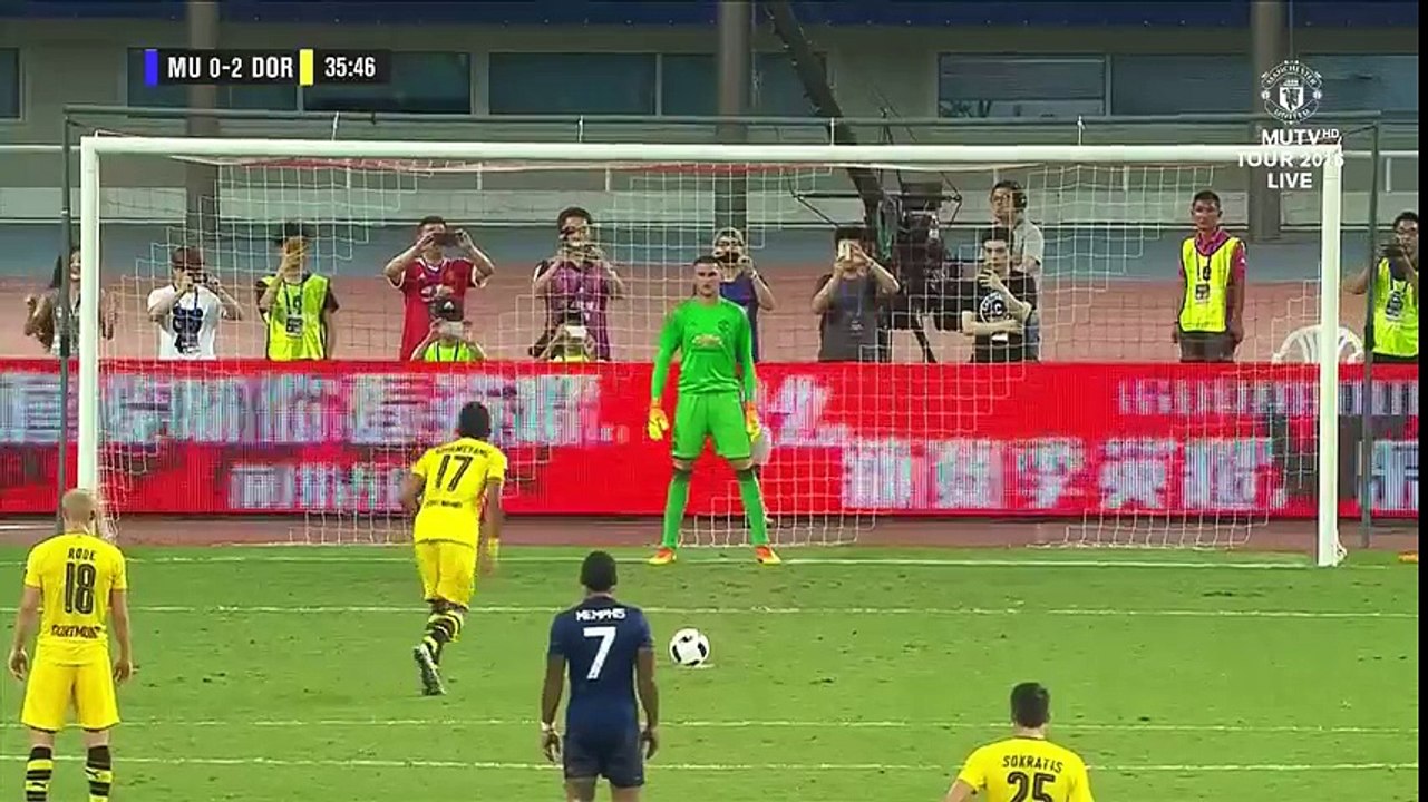 Manchester United vs Borussia Dortmund Video Highlights & All Goals