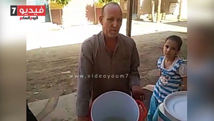 "منشأة أبو مليح" ببنى سويف ترفع شعار"المياه فيها سم قاتل"