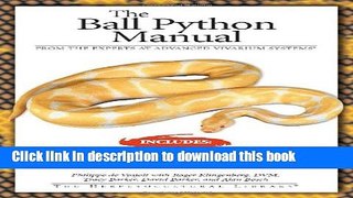 [PDF] The Ball Python [Download] Online