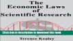 Read Books The Economic Laws of Scientific Research ebook textbooks