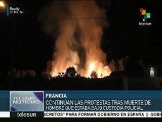 Francia: siguen protestas tras muerte de joven bajo custodia policial