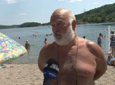 Osveženje na Borskom jezeru, 23. jul 2016. (RTV Bor)