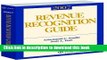 Read Books Revenue Recognition Guide (2007) (Miller) ebook textbooks