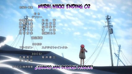 Mirai Nikki Ending #02