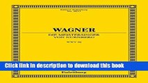 Read DIE MEISTERSINGER VON        NURNBERG  WWV96              (URTEXT) STUDY SCORE (Edition