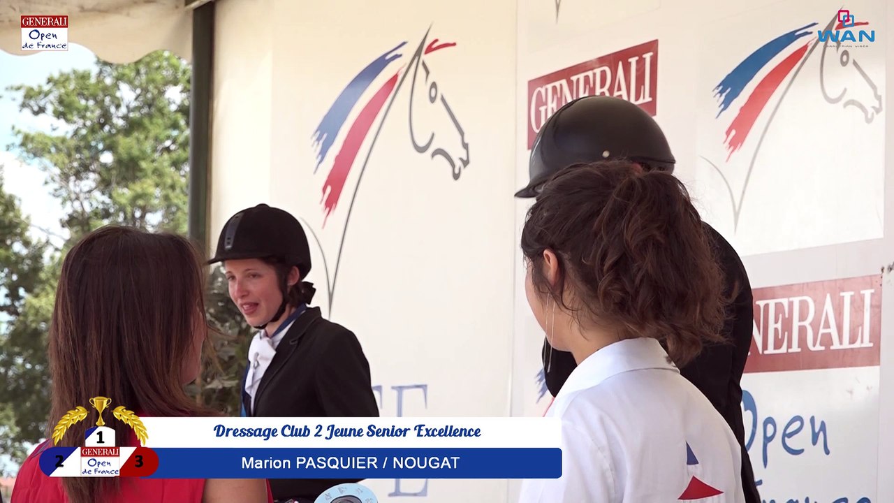 Dressage Club 2 Jeune Senior Excellence