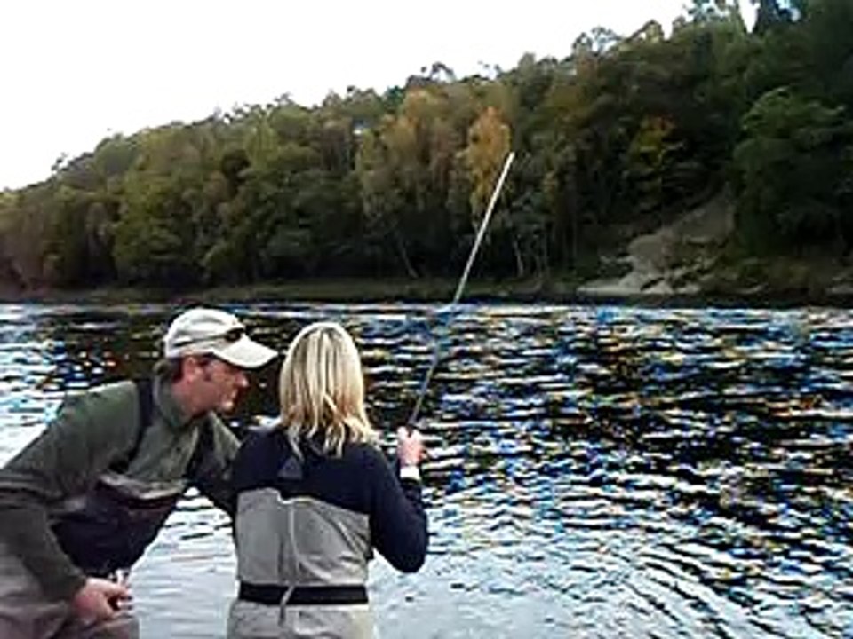River Tay 24 lbs salmon Jock Monteith Scottish salmon guide