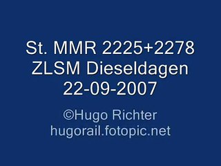 Stichting Museum Materieel Railion 2225+2278, 22-09-2007