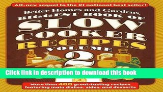 Download Biggest Book of Slow Cooker Recipes  Ebook Free