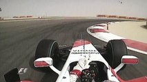 F1 J Trulli pole lap onboard bahrain 2009 [HD]