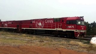 The longest Ghan in over 10 years! 22nd May 2016.
